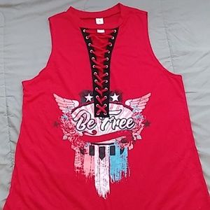No Boundaries USA Be Free Tank